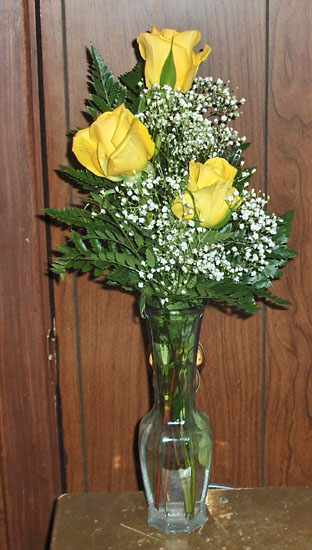 Flowers from Rocky & Rebecca Williams