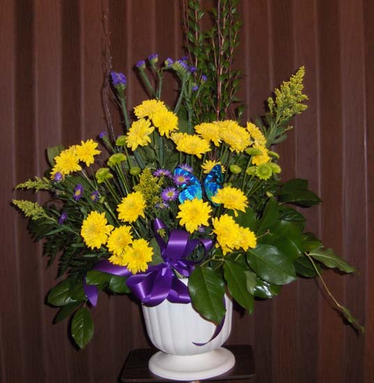 Flowers from John E. Johnson & Friends at Sturgis Bank