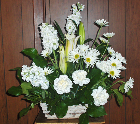 Flowers from Bob and Athena