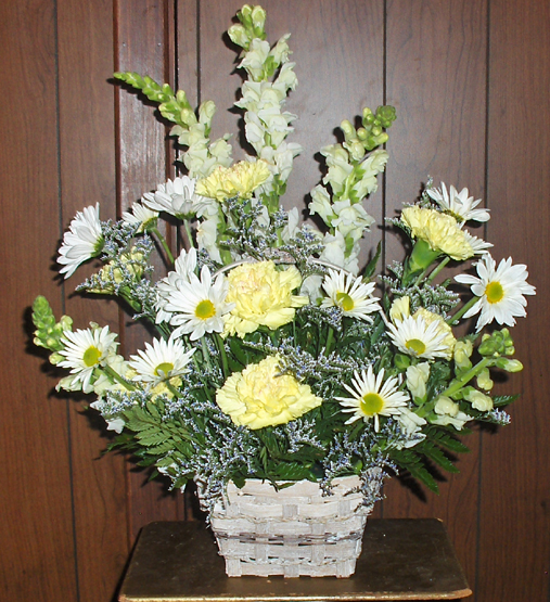 Flowers from Stanley and Mary Stratton