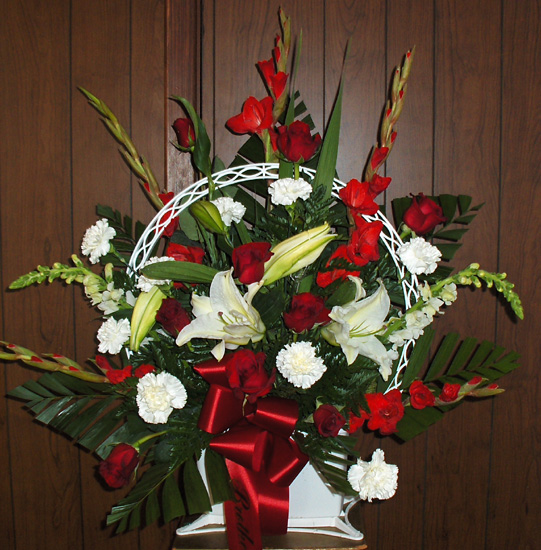 Flowers from Dennis' Brothers and Sisters
