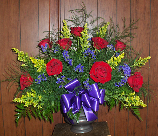 Flowers from Lou, Greg, Sheri, Dawn & Pat