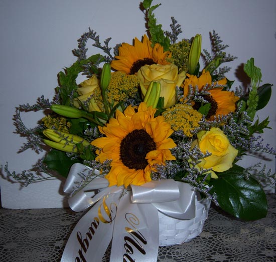 Flowers from Bill and Marsha