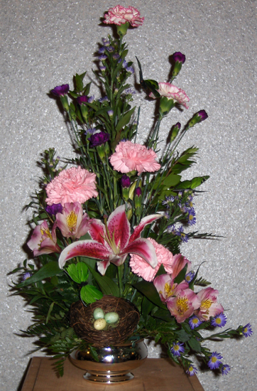 Flowers from Paul & Janet Bradford