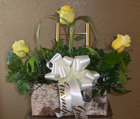 Flowers from "Great-Grandpa"