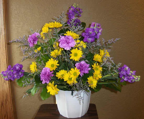 Flowers from PTI IT Department