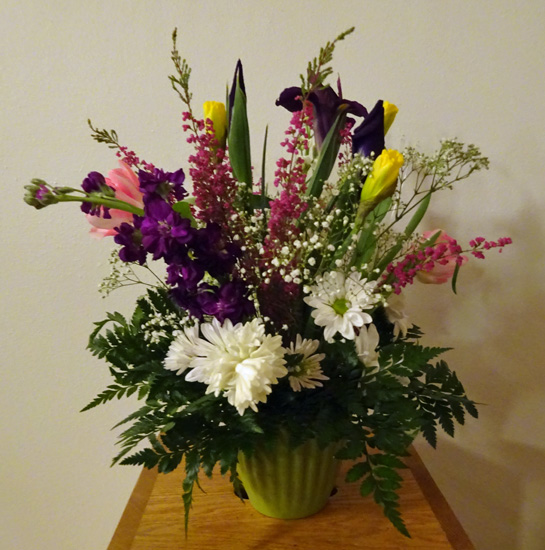 Flowers from Bob & Audrey