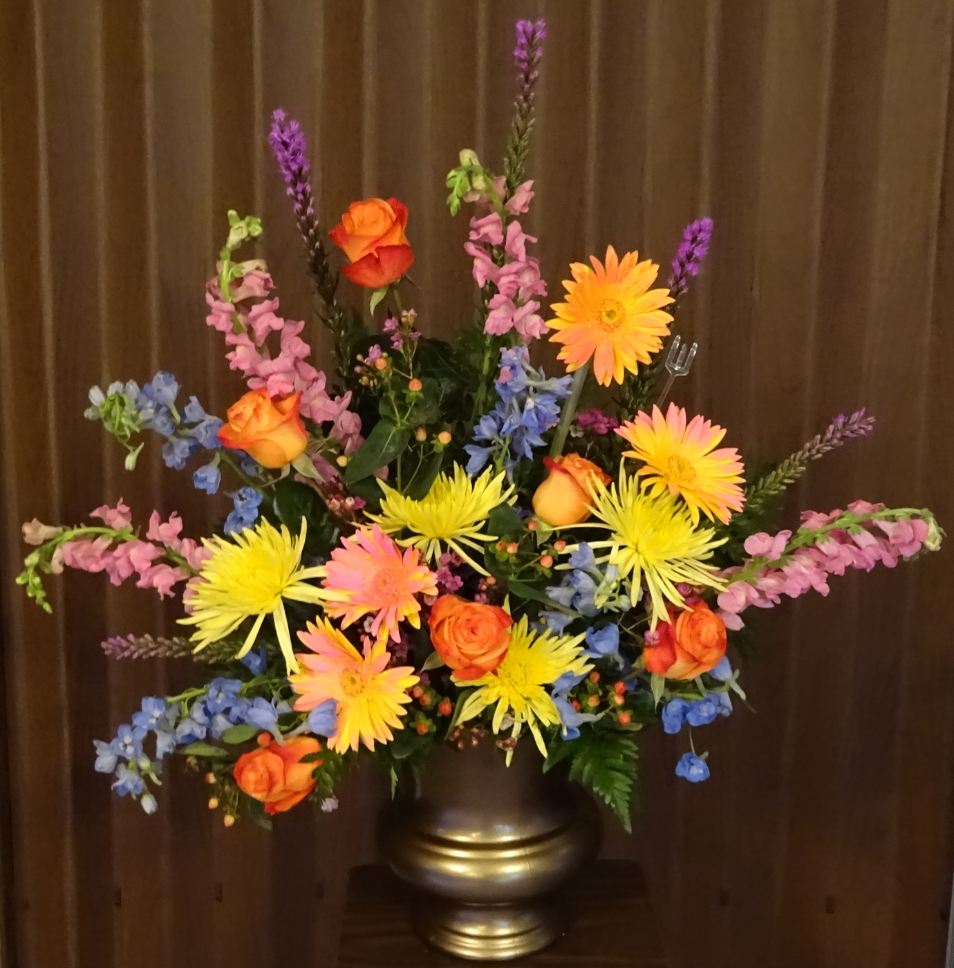 Flowers from Augustana Financial Aid Office