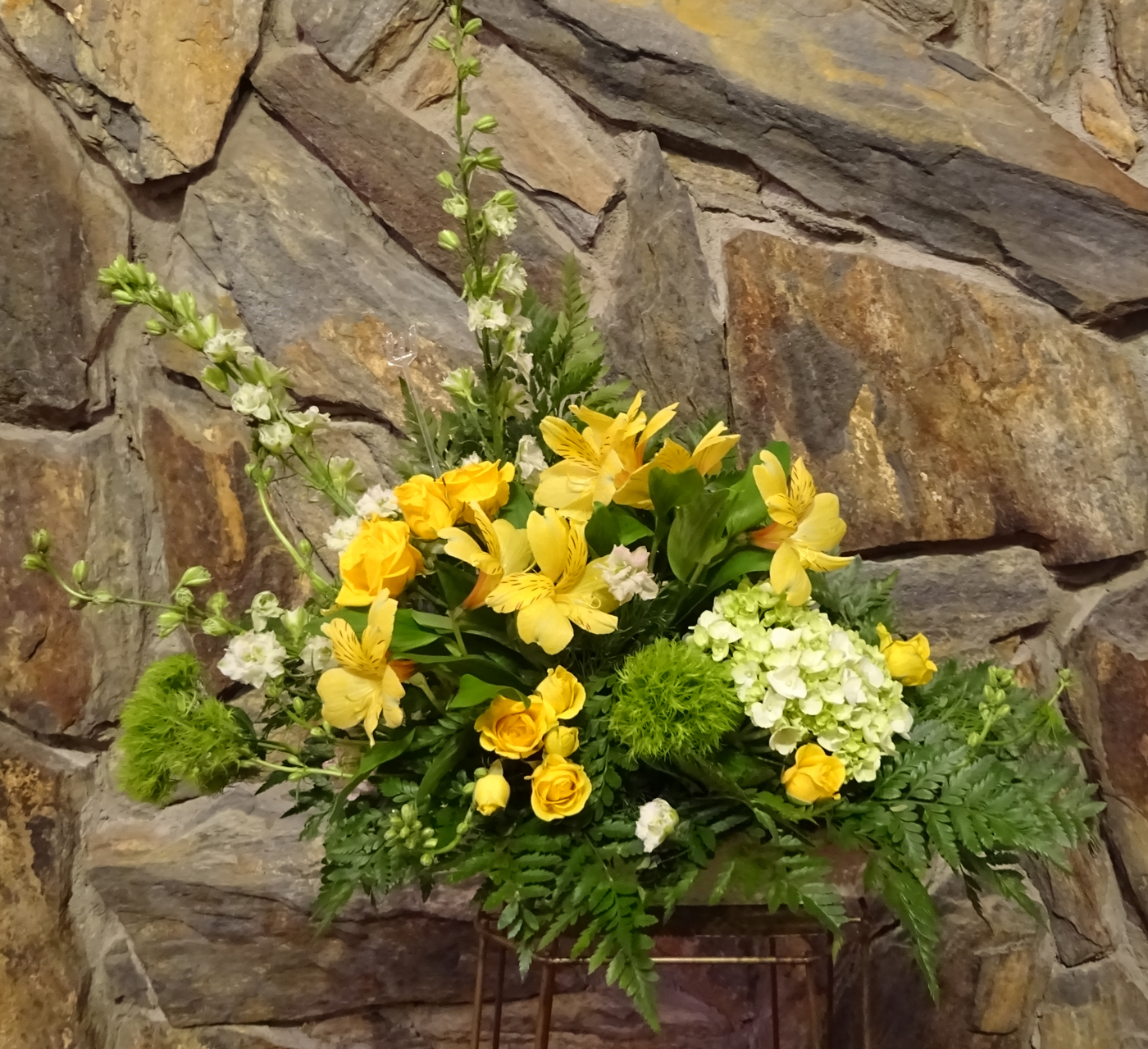 Flowers from Mary, Judy, Carol, Julie and Scott