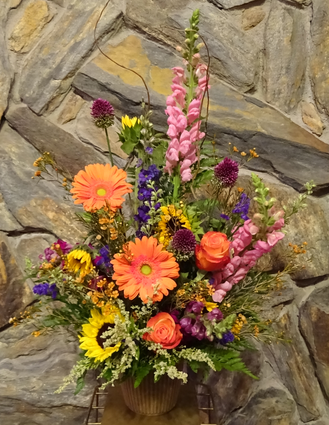 Flowers from Guy and Annie