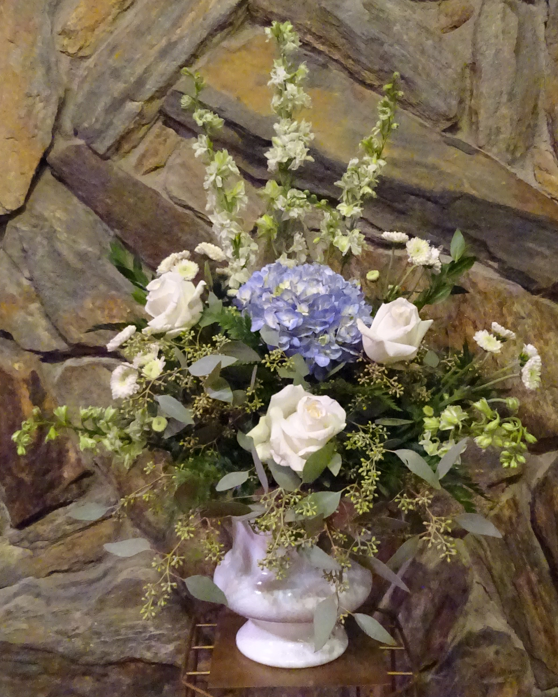 Flowers from Jim & Kathy, Preston, Baily, and Family, and Brice & Family