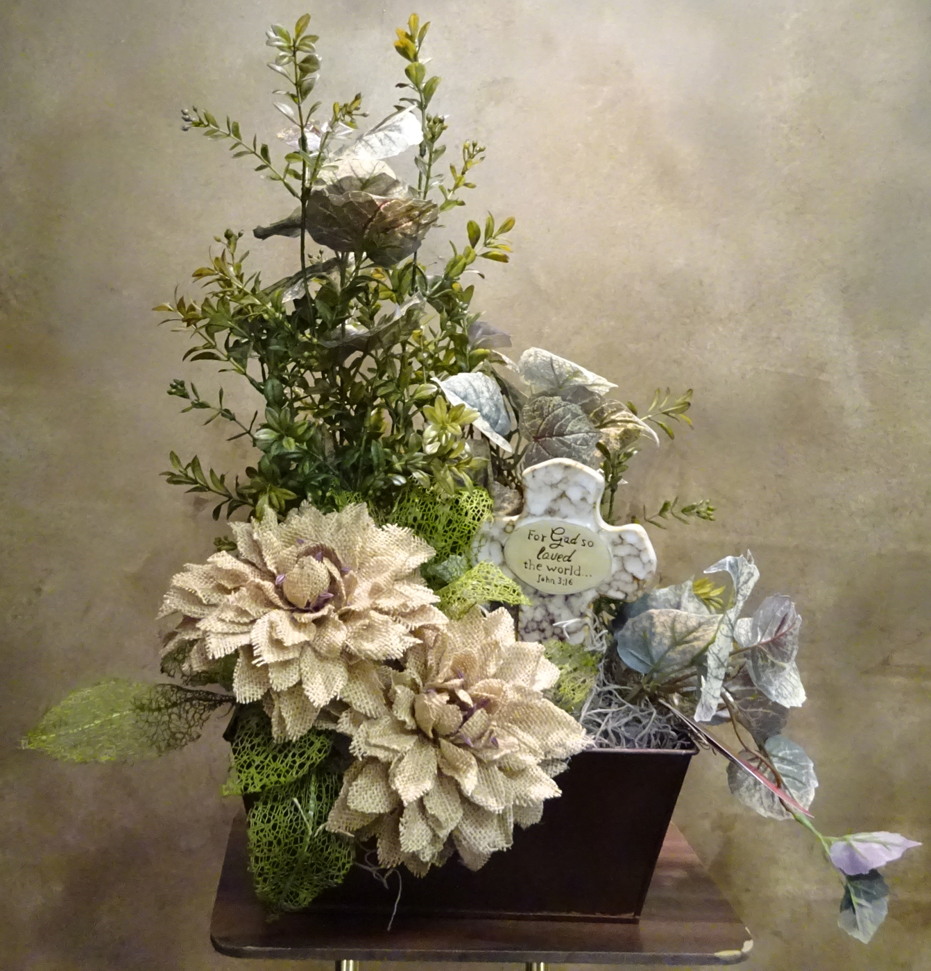 Flowers from Karl, Val, and Family