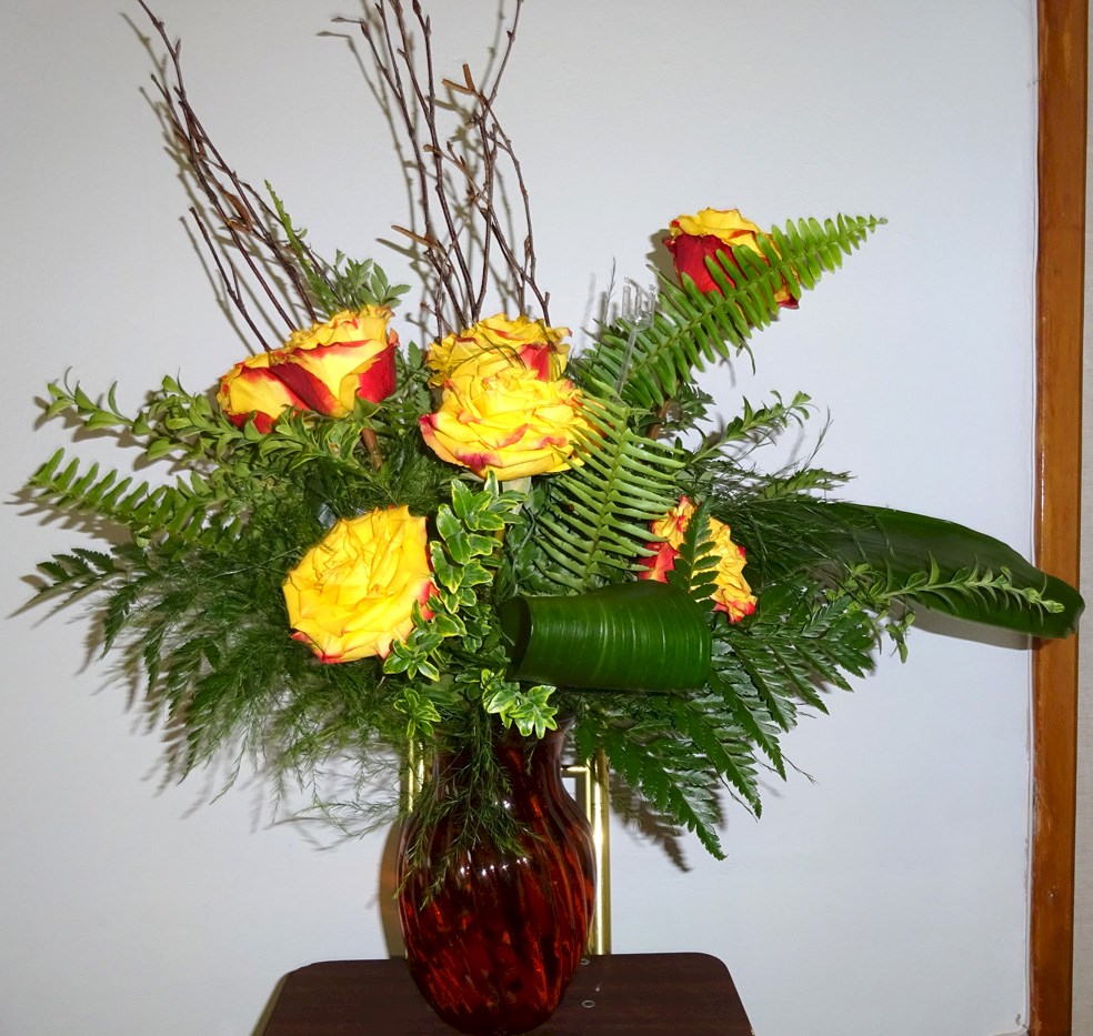 Flowers from Bill and Kris Atman