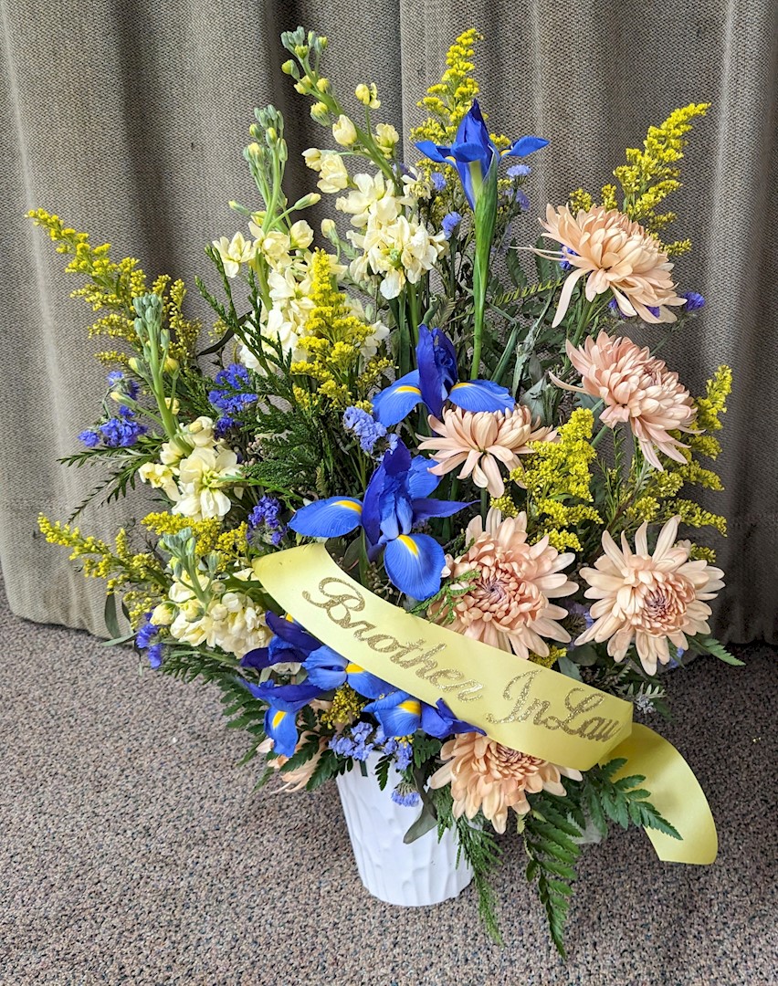 Flowers from "Brother-in-Law" - Jerry, John, and Barbara