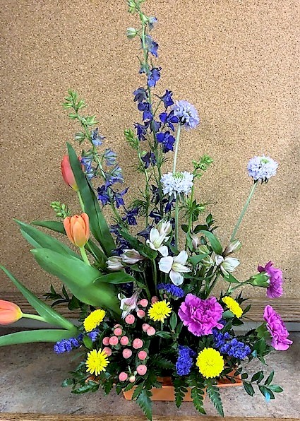 Flowers from Tegan, J'Nai, and Whitlee Fitch