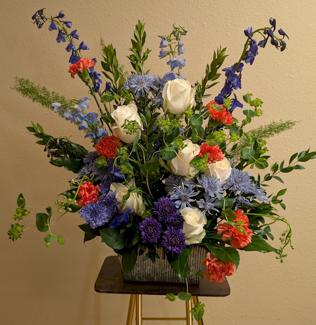 Flowers from Samuelsen, Block, and Hutchens Families