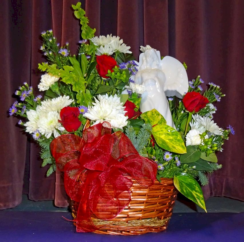 Flowers from Your Postal Family: Jo, Arla, Dena, Jodi, Diane, Karen, Barb, Thomas, and Marj