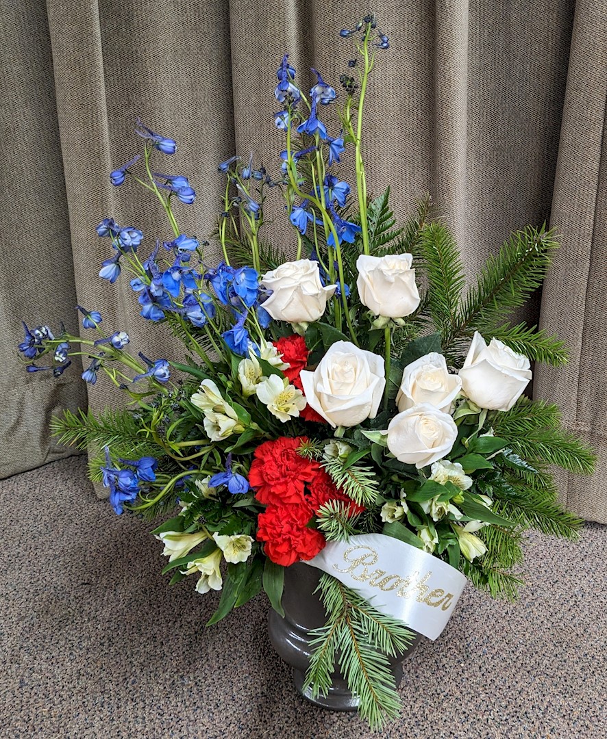 Flowers from "Brother" - Joe, Steve, Lynn, and Families