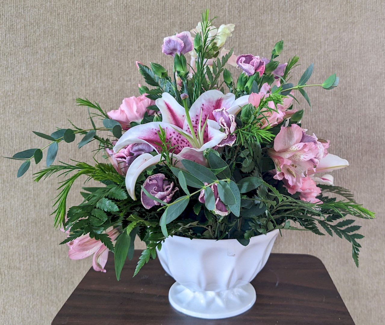 Flowers from Tucker and Jess Smith and Family