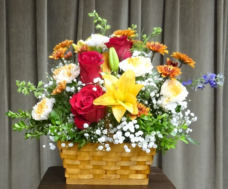 Flowers from Lori Seager, Kayla Eymer, and Cindy Miller