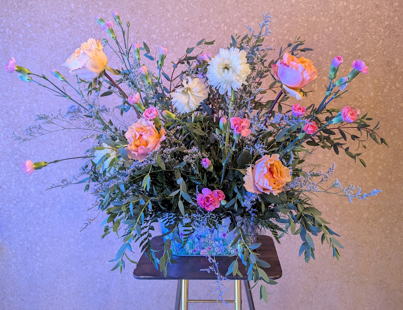 Flowers from Scotchman Living Center Crew