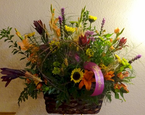 Flowers from "Grandpa"