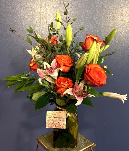 Flowers from Gail and Wanda; Shaun; Tommi and Family; Darren and Family; Malori and Family; and Christi and Family