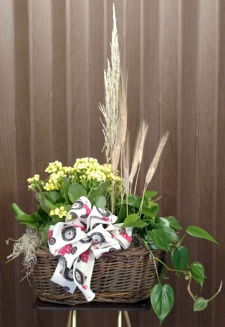 Flowers from Thompson Harvesting of Burdett, Kansas - James and Eileen Thompson and Jim and Delores Thompson