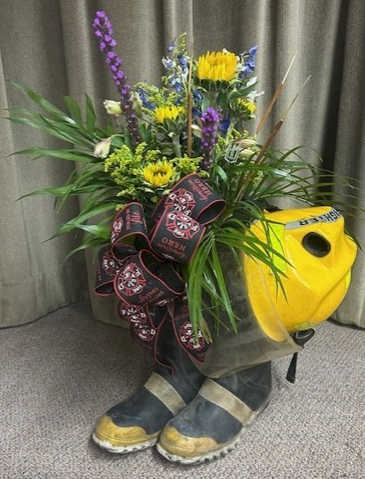 Flowers from Philip Volunteer Fire Department