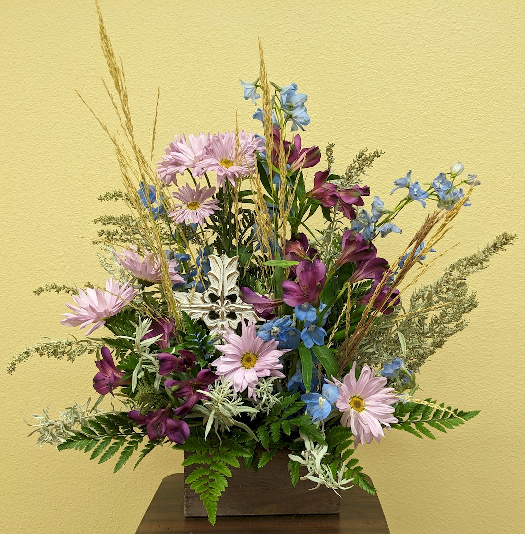 Flowers from Jim; Tom and Denise; Benny; Marilyn and Fred; Nancy; and Jeff