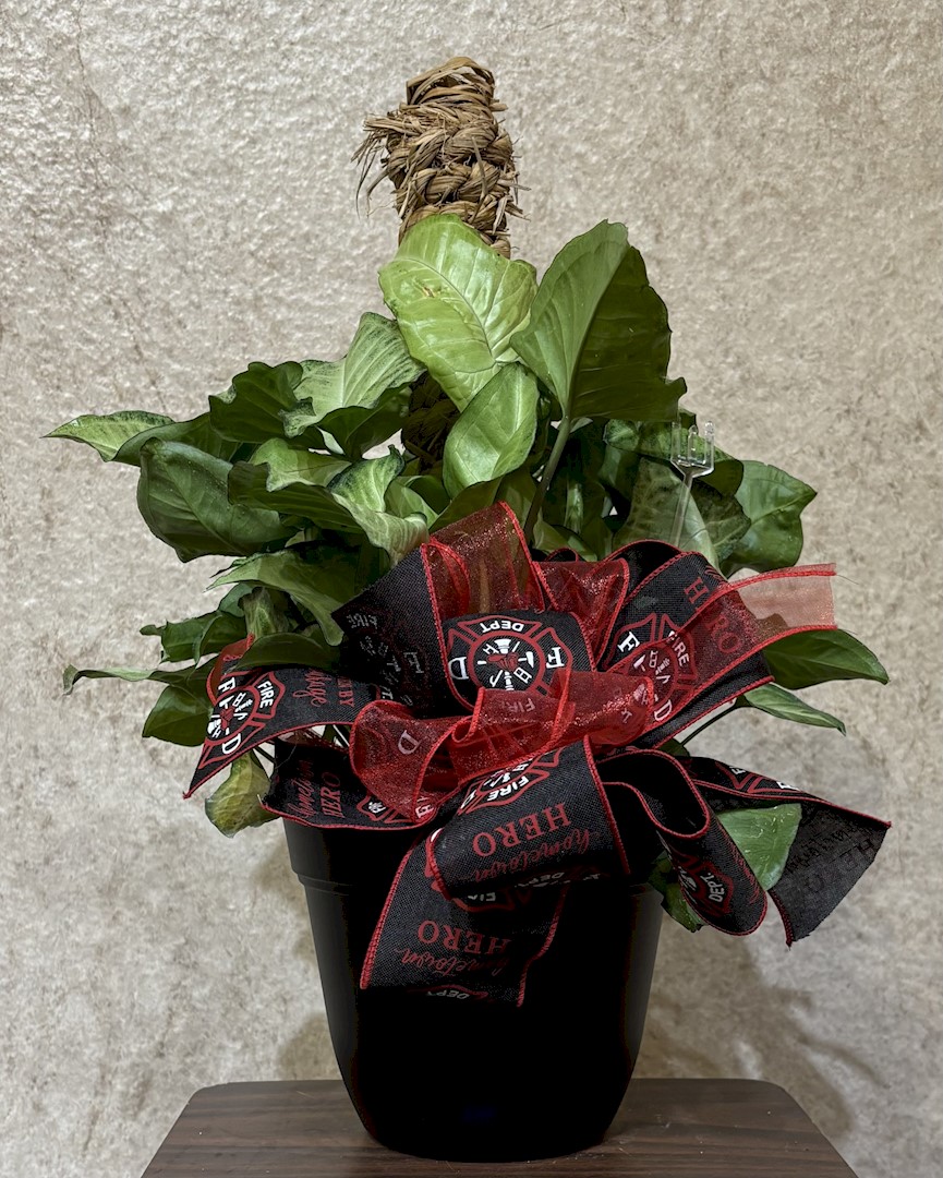 Flowers from Wall Fire Department