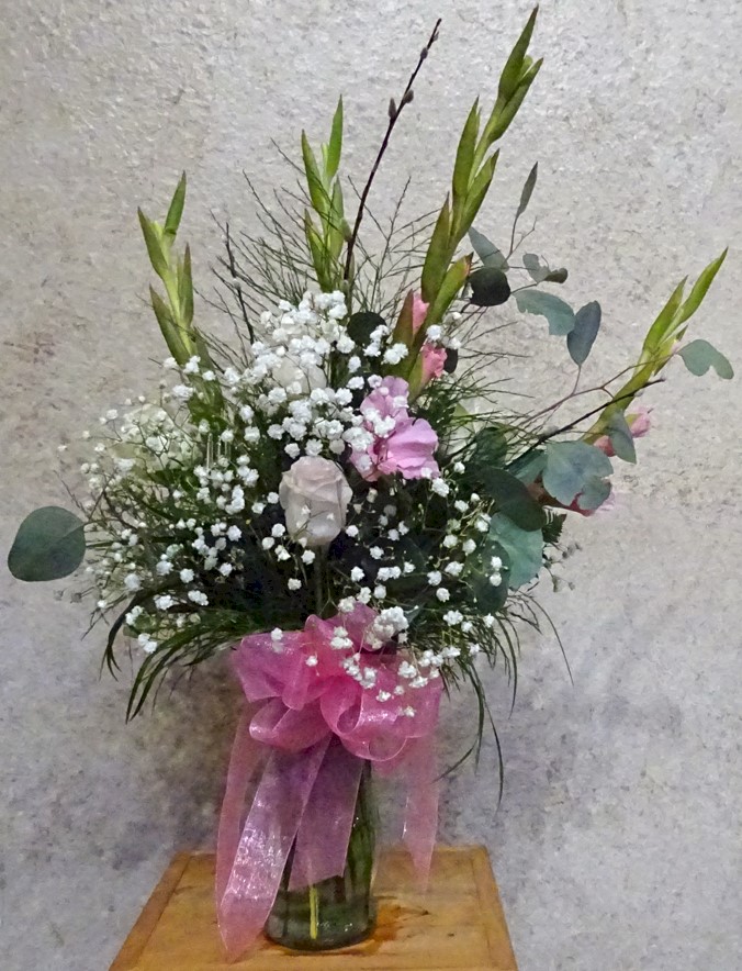Flowers from Gary and Joe Shepherd and Family and 
Bill and Marilyn Hershly and Family