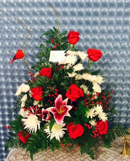 Flowers from Tim and Steve