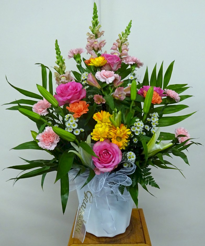 Flowers from Stephen and Kari Pizzini