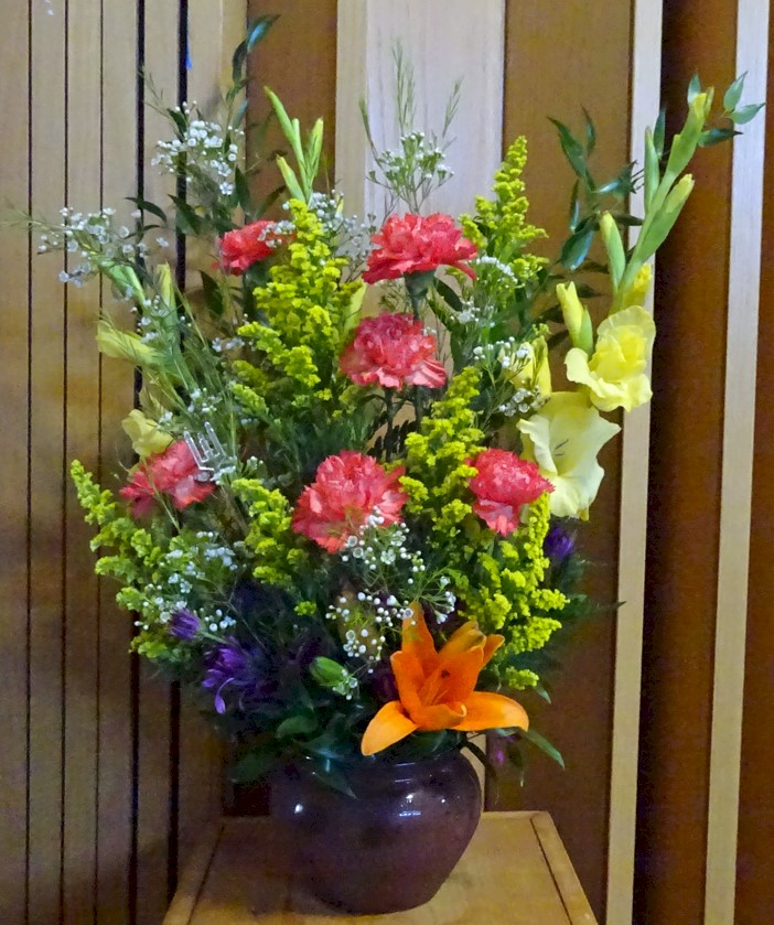 Flowers from Helen Crawford
