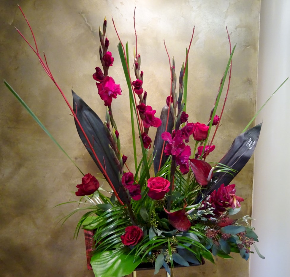 Flowers from Mark and Employees