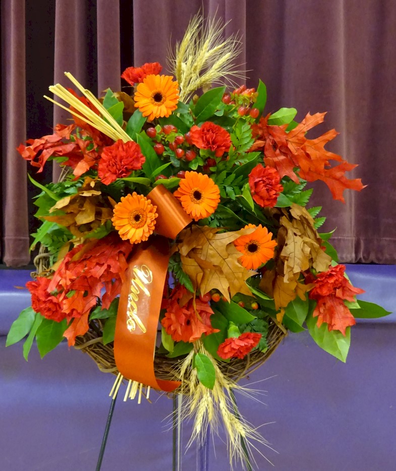 Flowers from "Uncle"