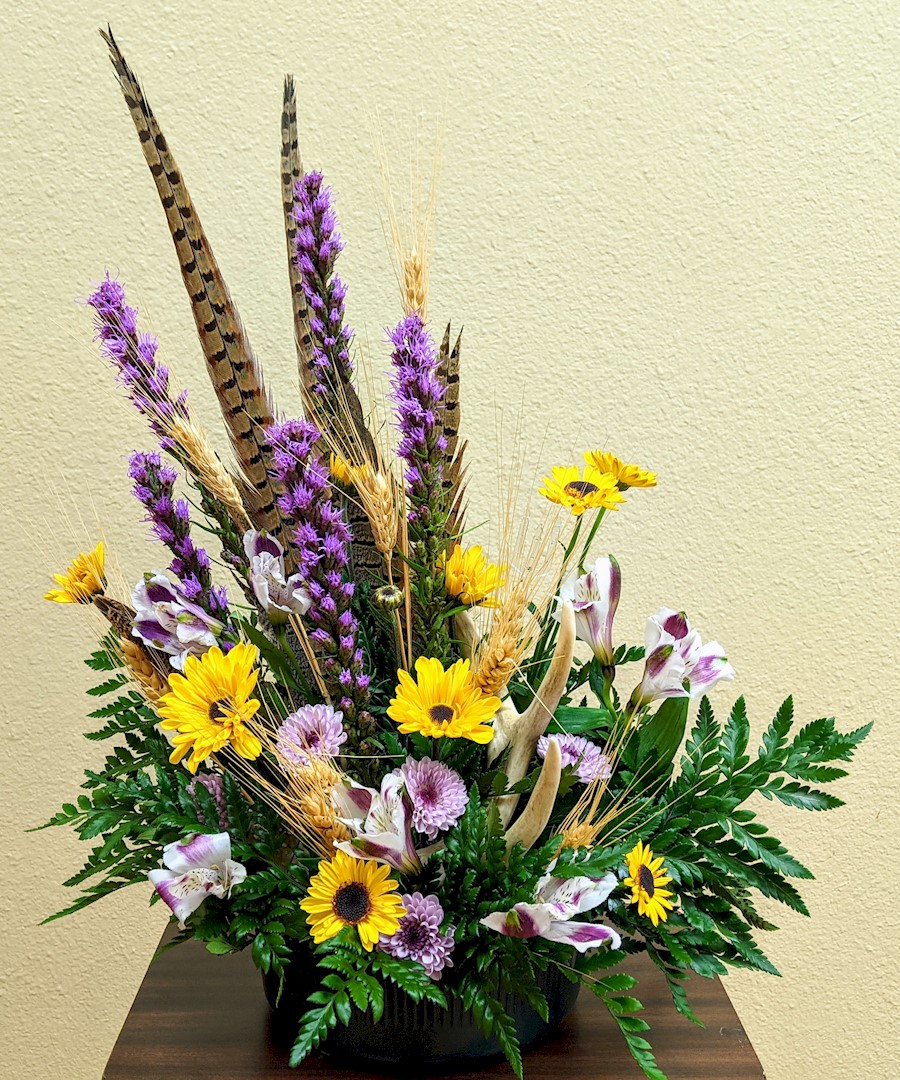 Flowers from The "Boys" at Camp Coyotee