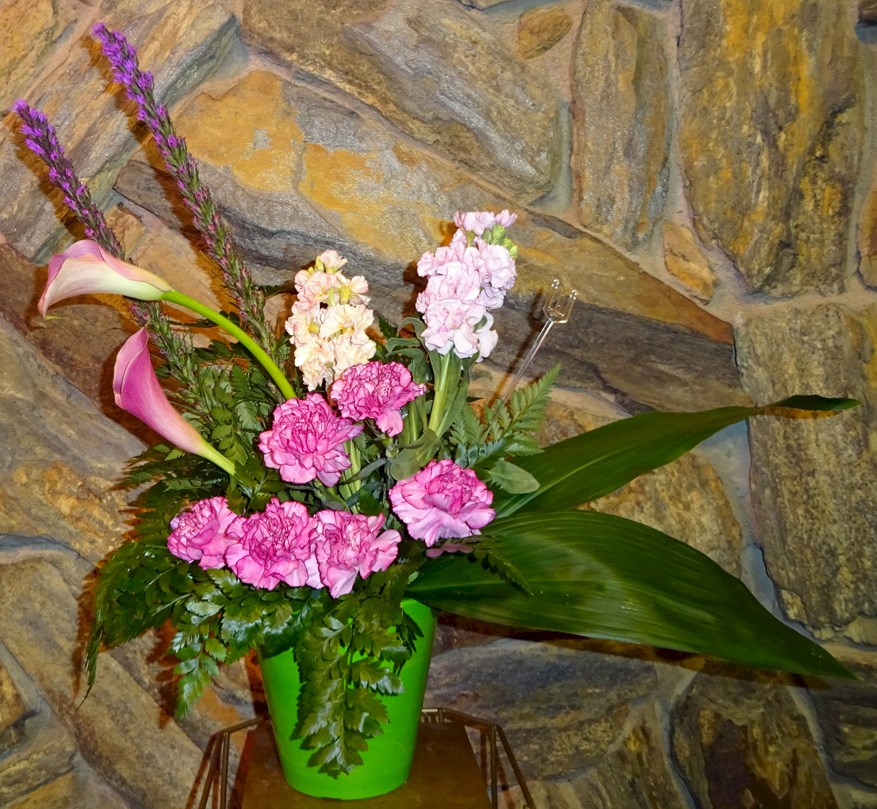 Flowers from Bryce and Danci