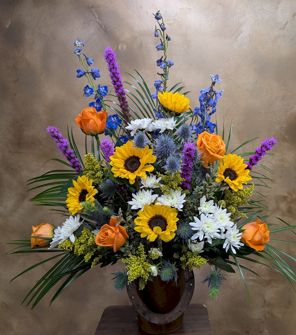 Flowers from Thor, Jackie, and Royce Roseth