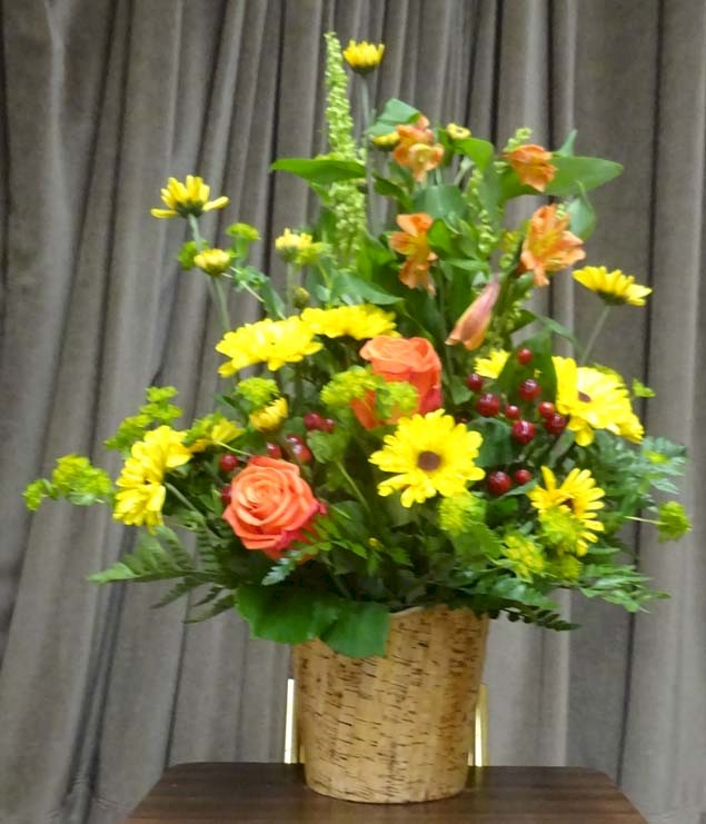 Flowers from Geraldine Ballard and Family
