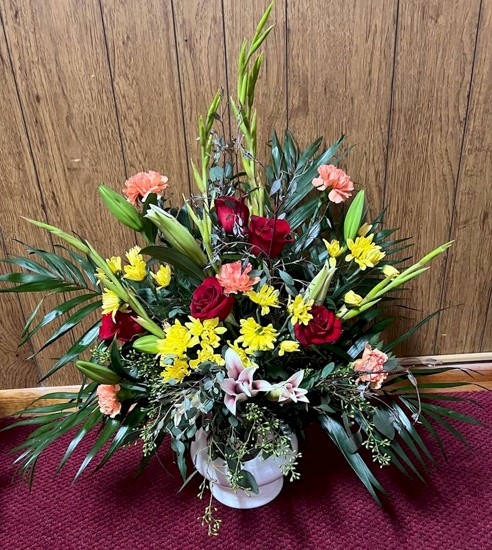 Flowers from Barry & Edna Knutson and Family