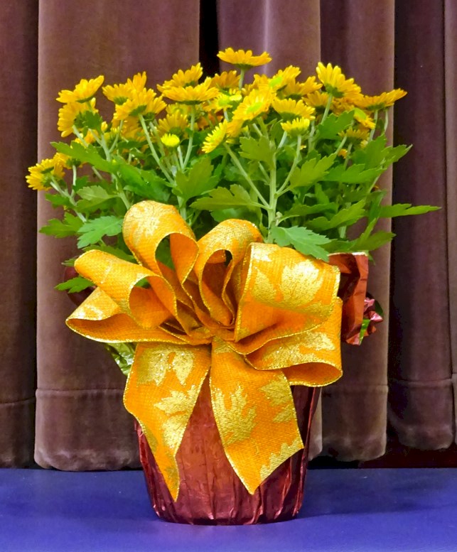 Flowers from The Kadoka Nursing Home Residents and Staff