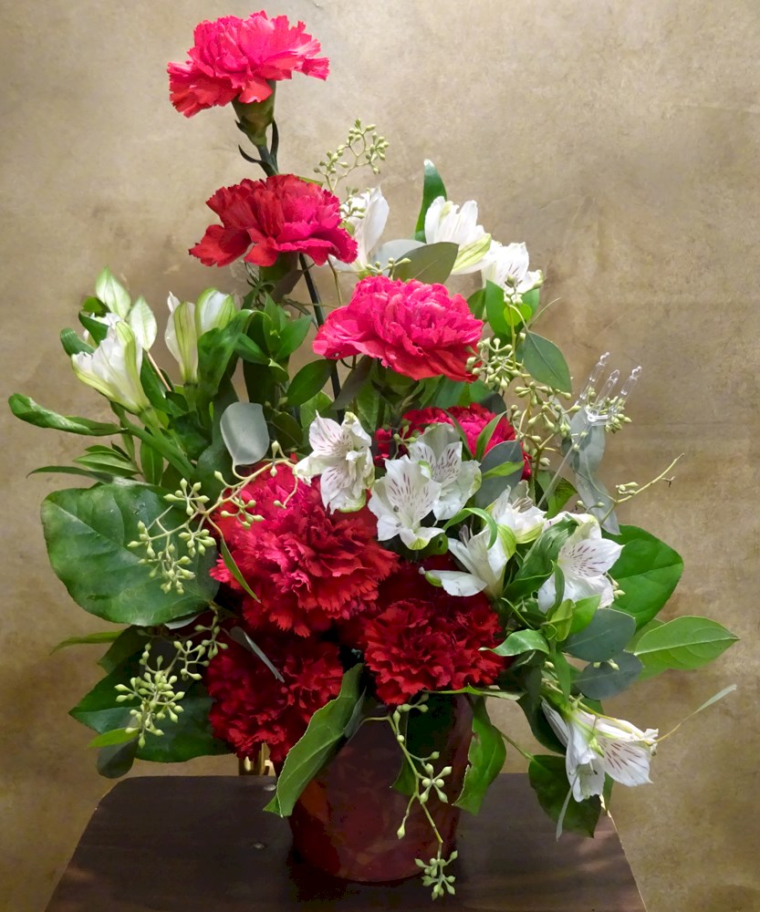 Flowers from Melissa, Patrick and Baxter Fosheim