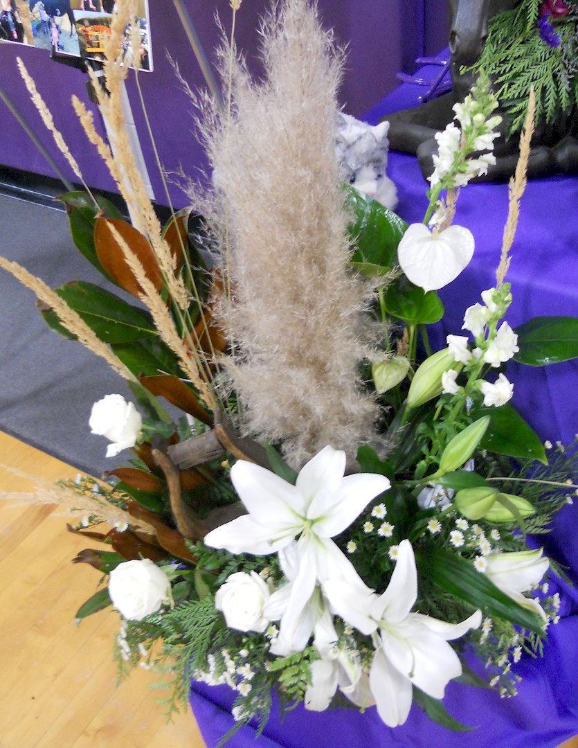 Flowers from Monte and Martha Whitcher and Family