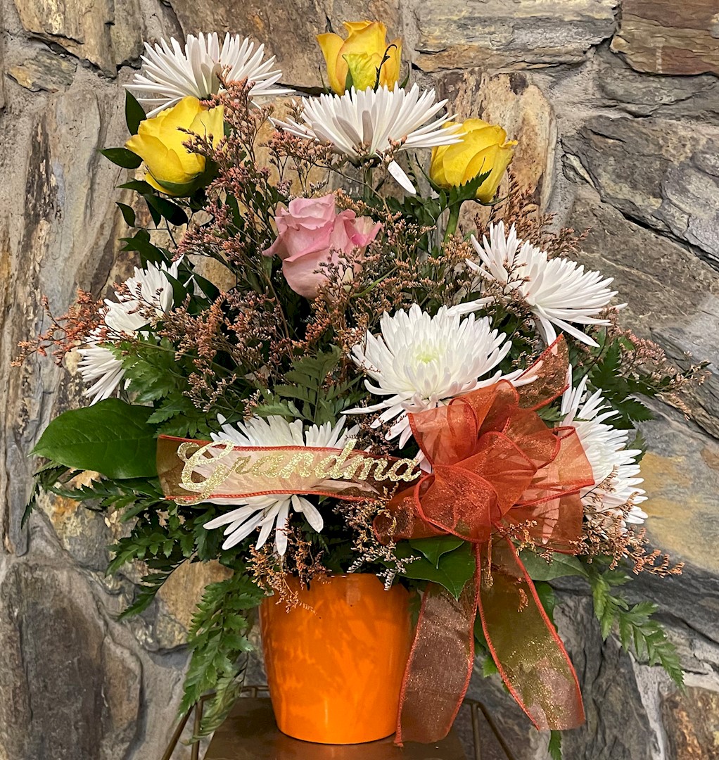 Flowers from "Grandma" - Cody, Cole, Clay, Cassie, and Great-Grandkids