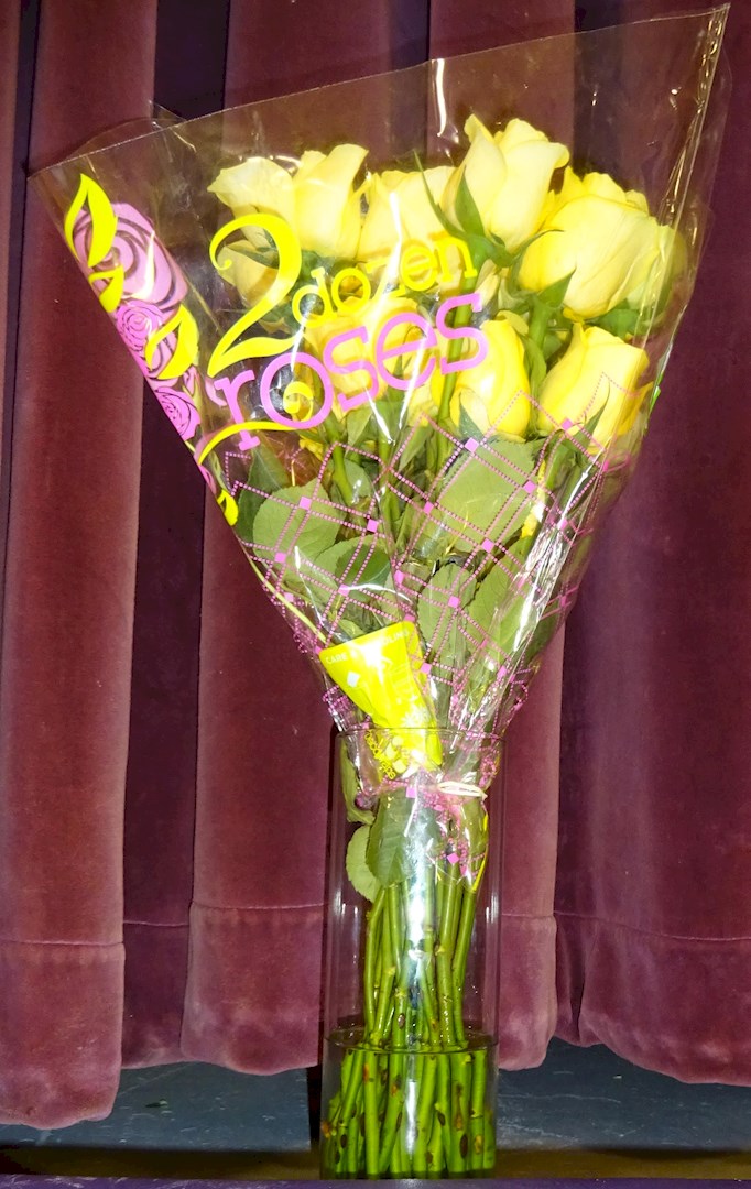 Flowers from Klifford and Marilyn Bettelyoun