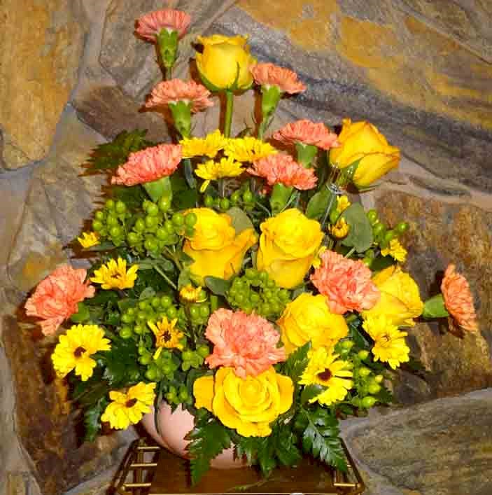 Flowers from To: Michele & Family   From: Your Girls
