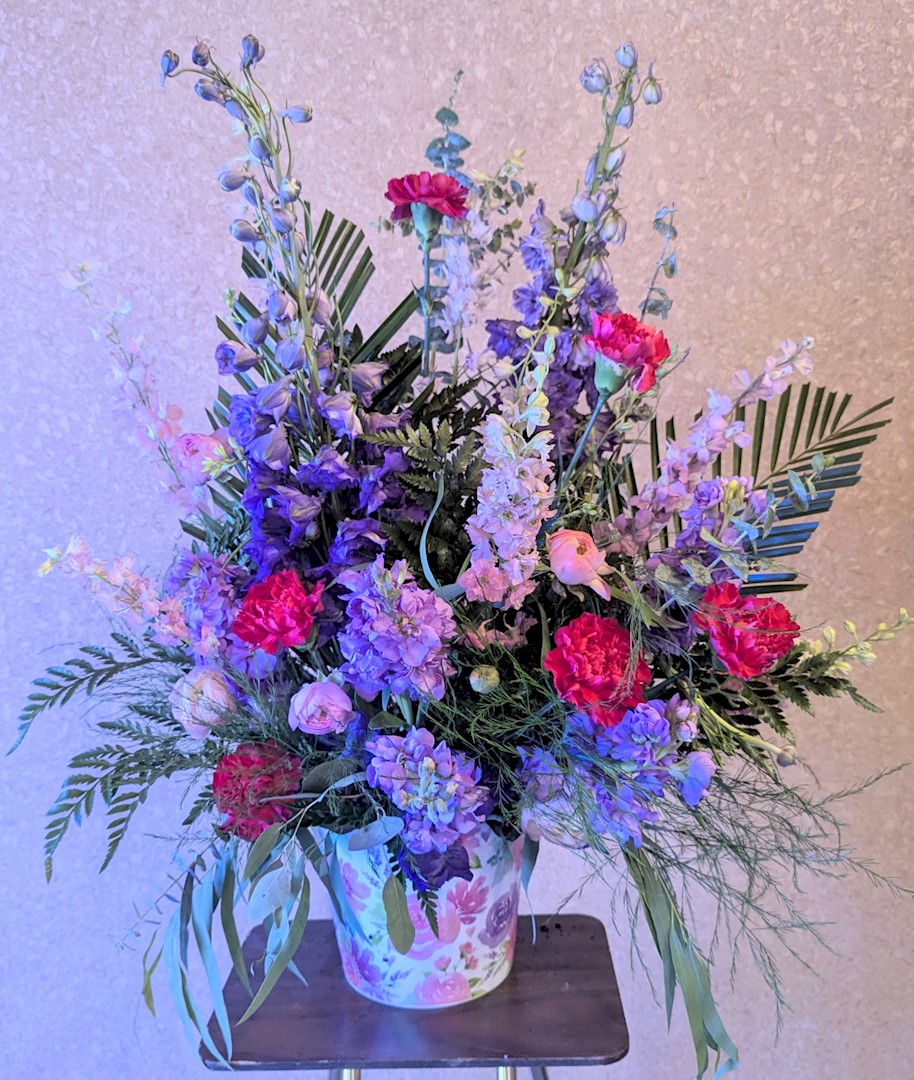 Flowers from Jim and Marla; Josh, Laura and Family; Jeff, Jennifer and Boys