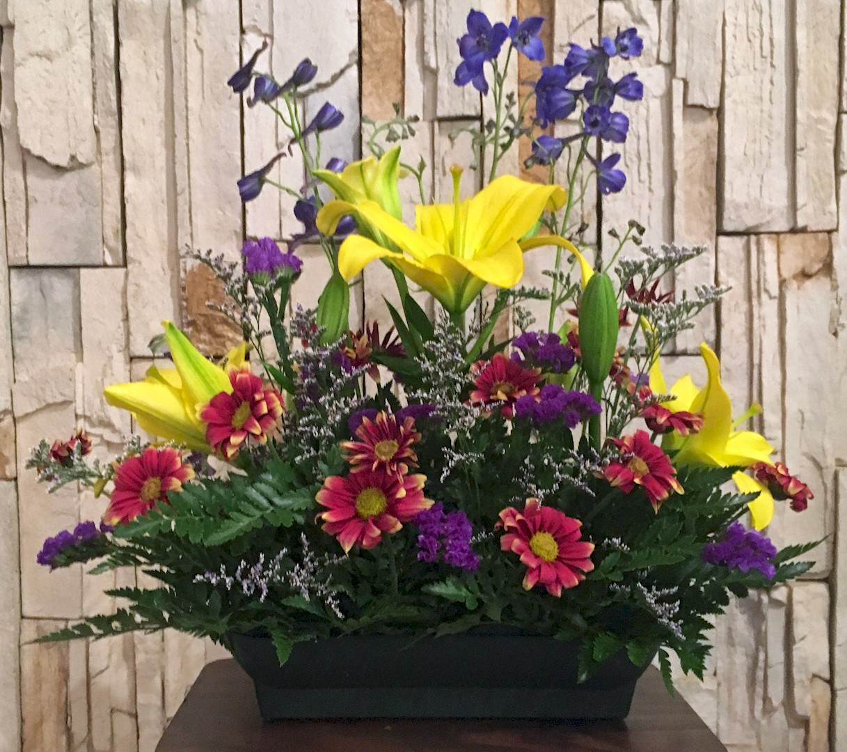 Flowers from Matthew, Liz, and Catherine Garcia
